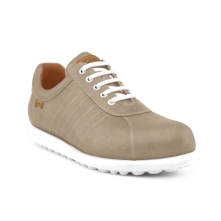 Camper Pelotas Flat Shoes Beige - Womens Singapore SPHHTY-353